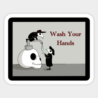 Wash your hands! Sticker